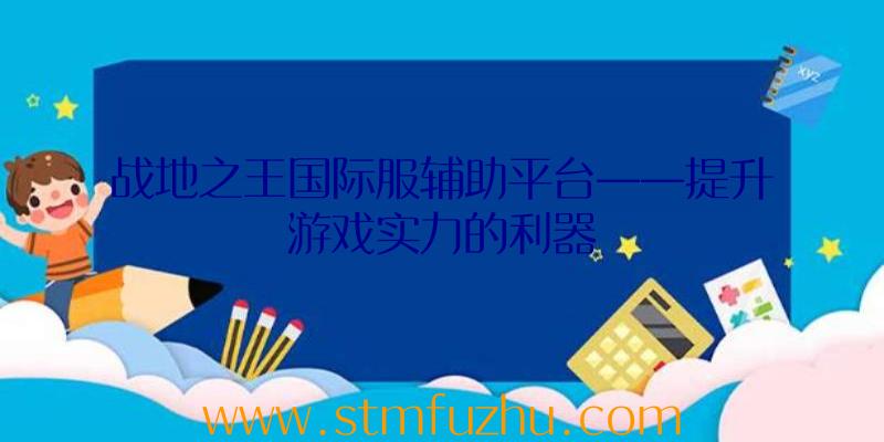 战地之王国际服辅助平台——提升游戏实力的利器