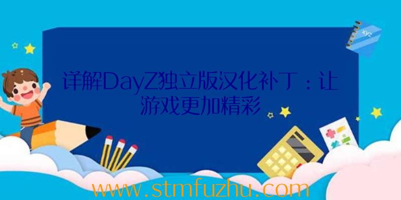 详解DayZ独立版汉化补丁：让游戏更加精彩